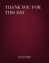 Thank You for this Day piano sheet music cover